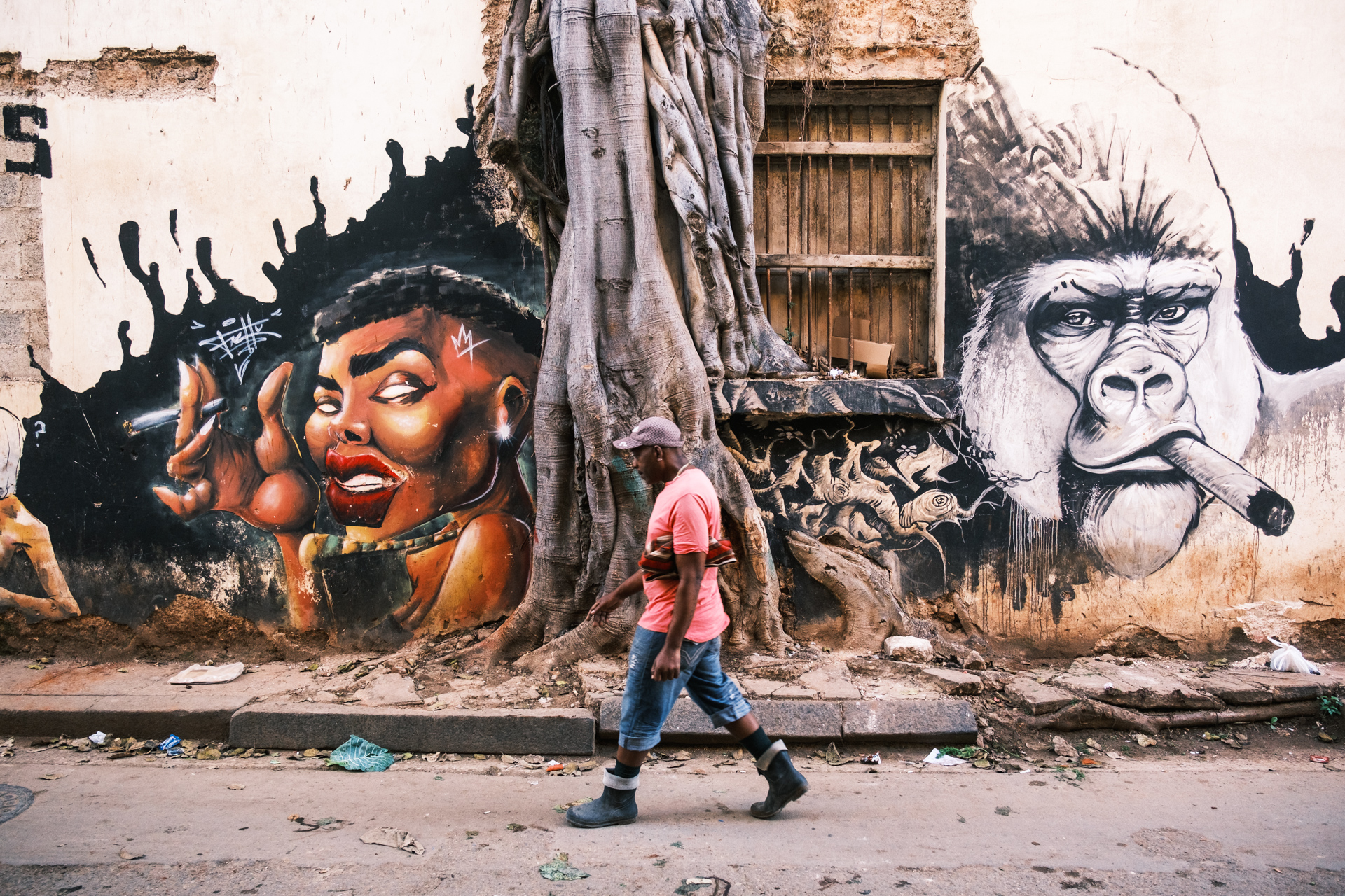 Graffitis in Havanna.