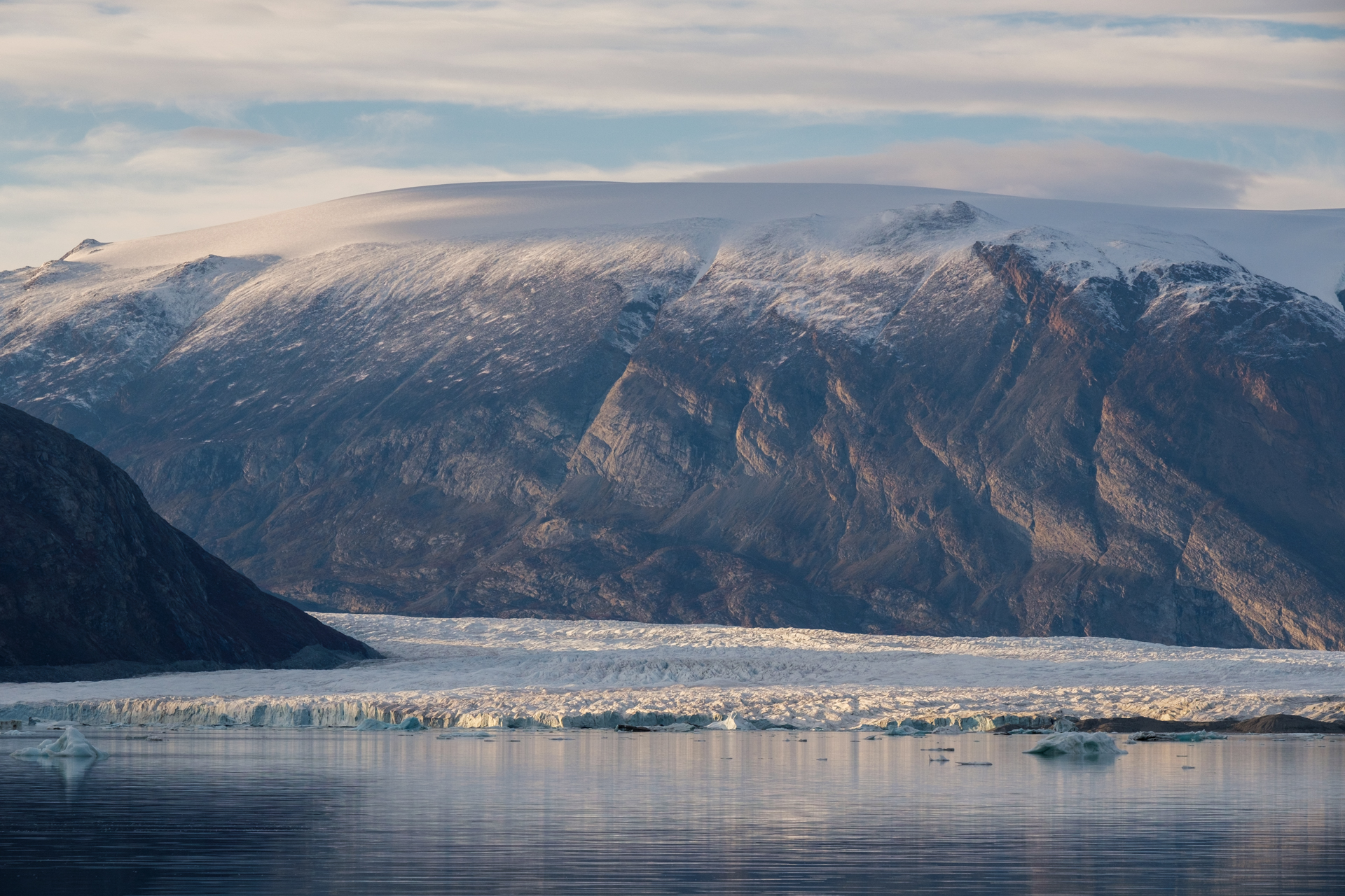 Amazing glacier of Hareford.